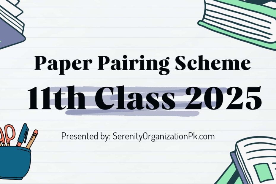 11th Class All Subjects Pairing Scheme 2024-25 Punjab Board