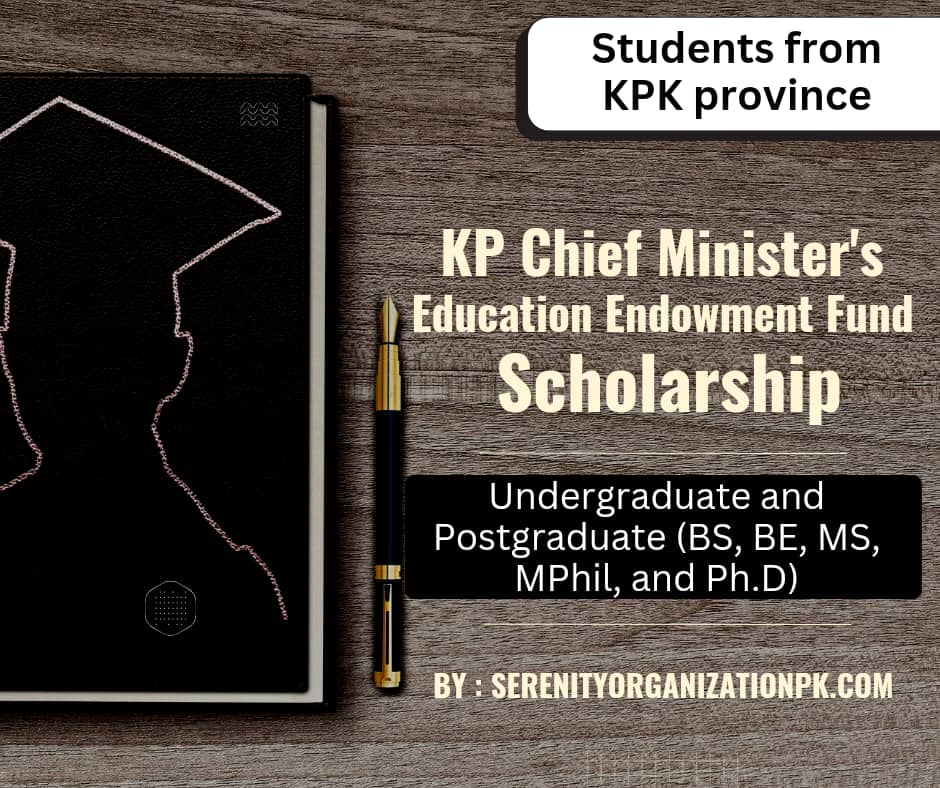 KP Chief Minister's Education Endowment Fund Scholarship