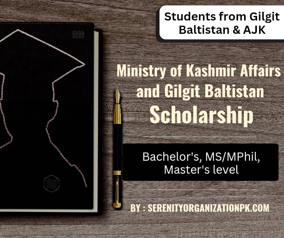 Ministry of Kashmir Affairs and Gilgit Baltistan Scholarship